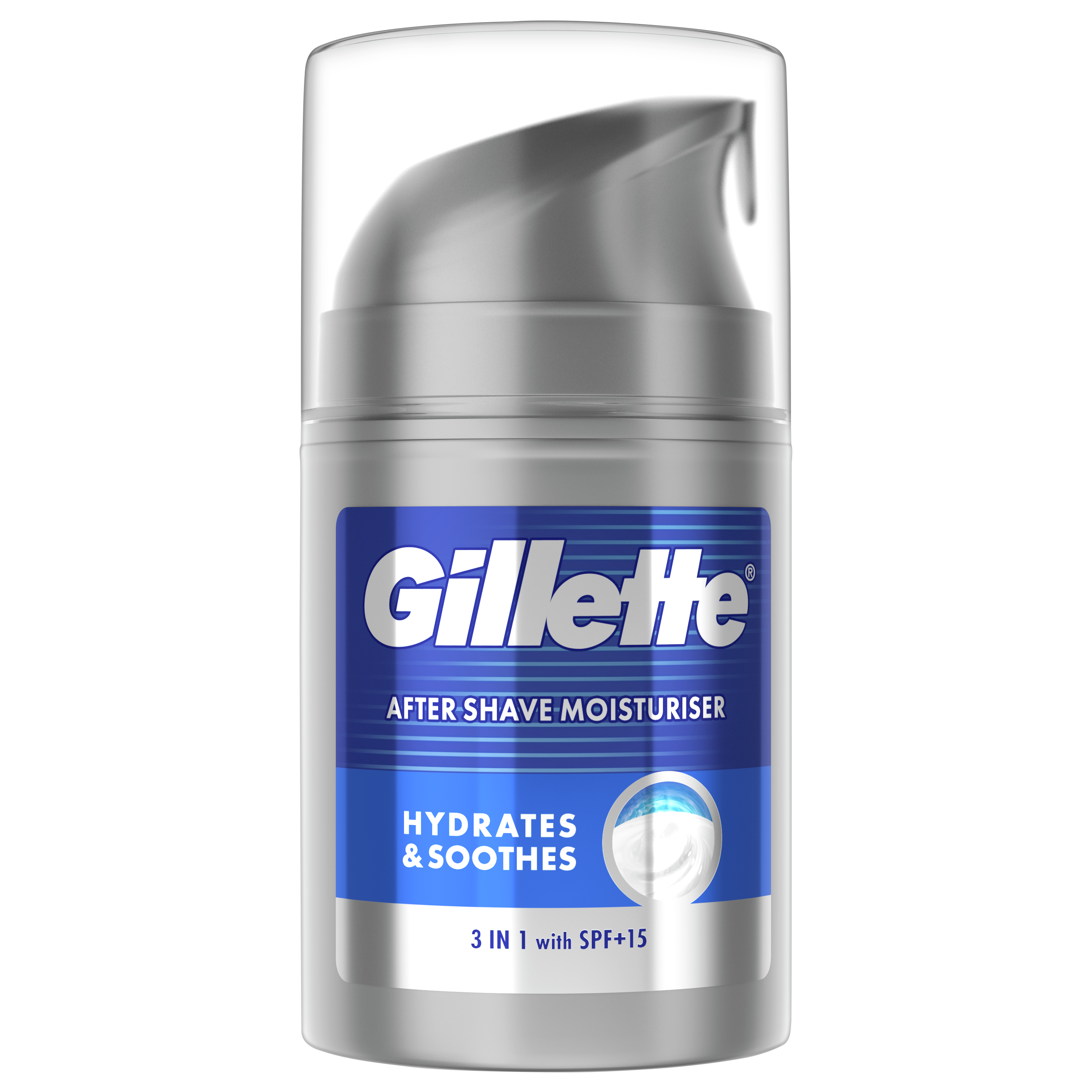 Crema after shave 3 in 1, 50 ml, Gillette