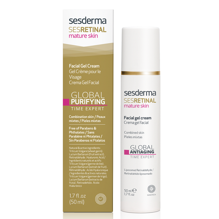 Crema-gel pentru fata anti imbatranire Sesretinal, 50 ml, Sesderma