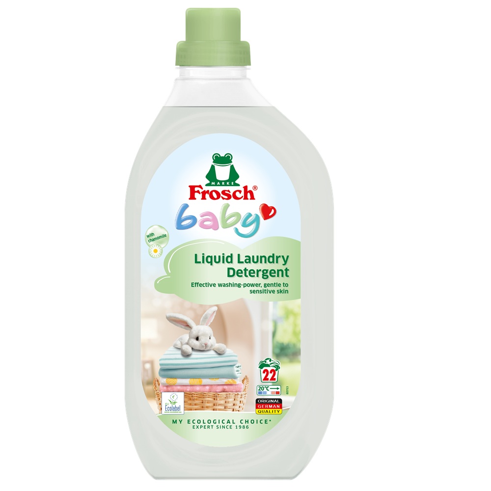 Detergent lichid pentru rufe Sensitive Baby, 1500 ml, Frosch