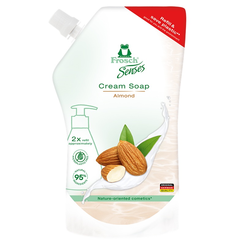 Refill Sapun lichid cu lapte de migdale, 500 ml, Frosch