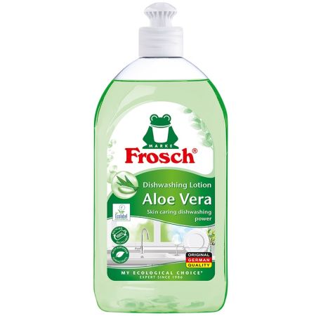 Detergent lichid de vase cu aloe, 500 ml, Frosch