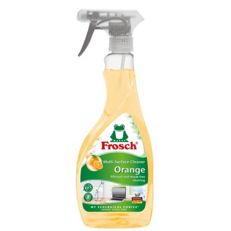 Solutie spray de curatare multi-suprafete Orange, 500 ml, Frosch