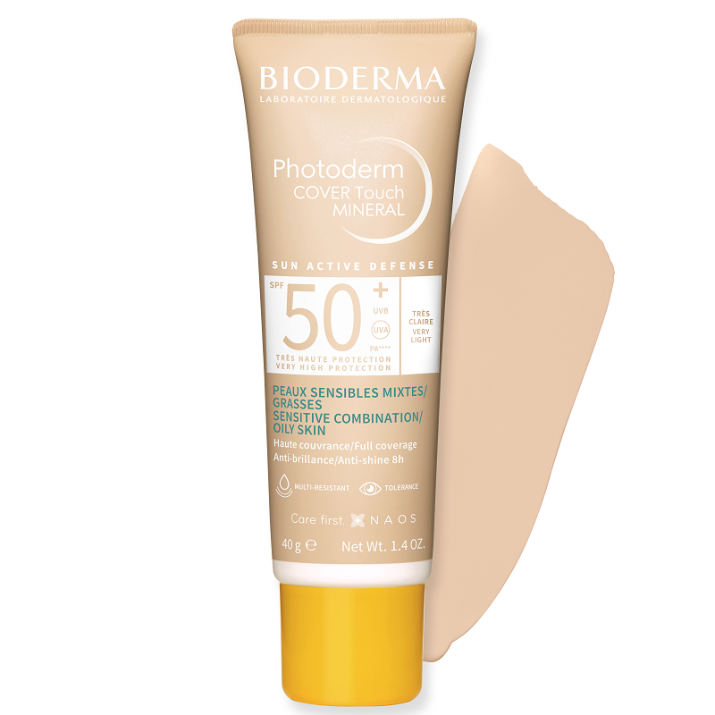 Fluid Cover Touch cu SPF50+ foarte deschis Photoderm, 40 g, Bioderma