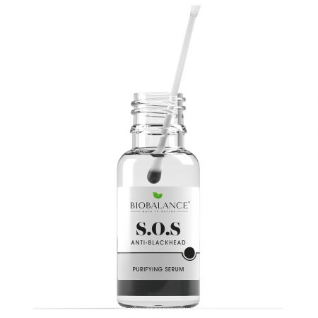 Ser purifiant impotriva punctelor negre SOS, 20 ml, Bio Balance 558626