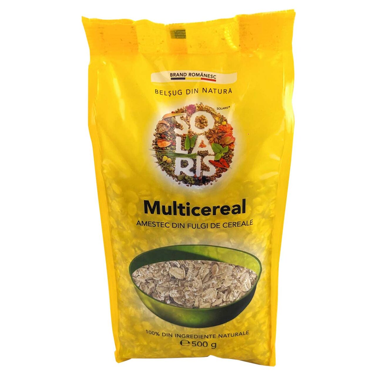 Amestec de fulgi multicereal, 500 g, Solaris