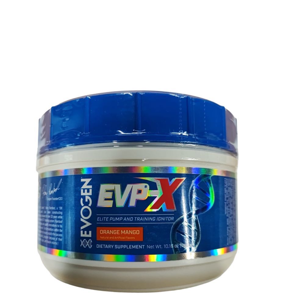 Pulbere cu aroma de portocale si mango EVP-X, 288 g, Evogen