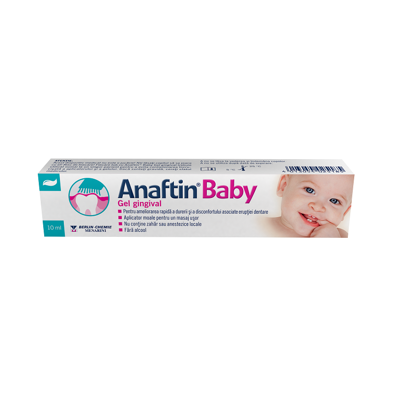 Gel gingival Anaftin Baby, 10 ml, Sinclair Pharma