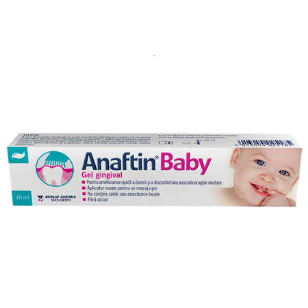 Gel gingival Anaftin Baby, 10 ml, Sinclair Pharma