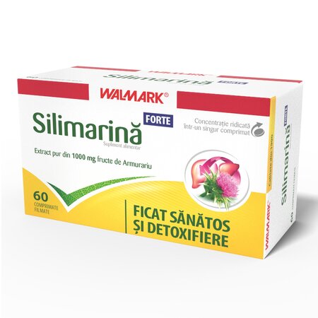 Silimarina Forte, 60 comprimate, Walmark 697702