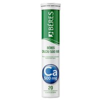 Calciu, 500 mg, 20 comprimate efervescente, Beres Pharmaceuticals Co