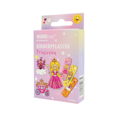 Plasture copii, Printesa, 10 bucati, Wundmed