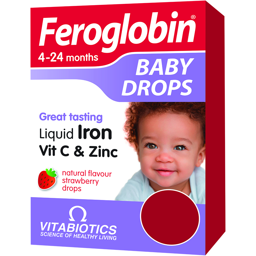 Picaturi Feroglobin Baby, 30 ml, Vitabiotics