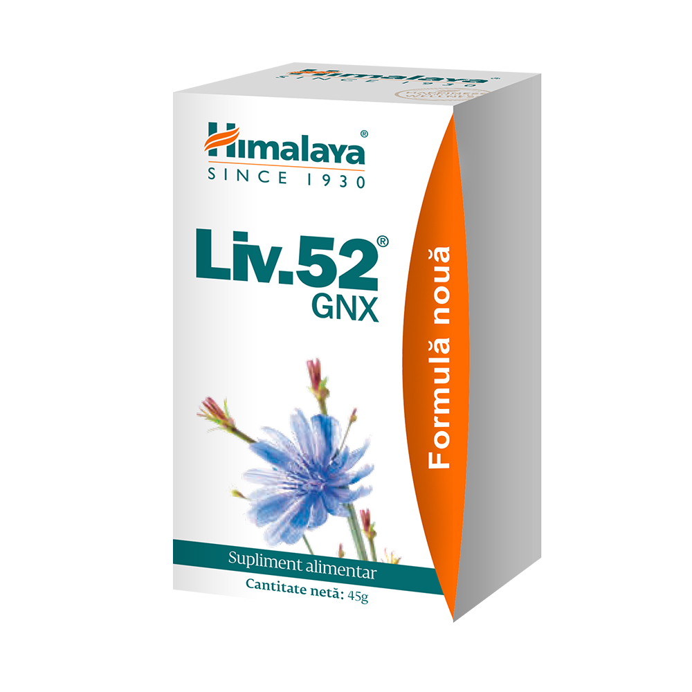 Liv 52 GNX, 60 comprimate filmate, Himalaya