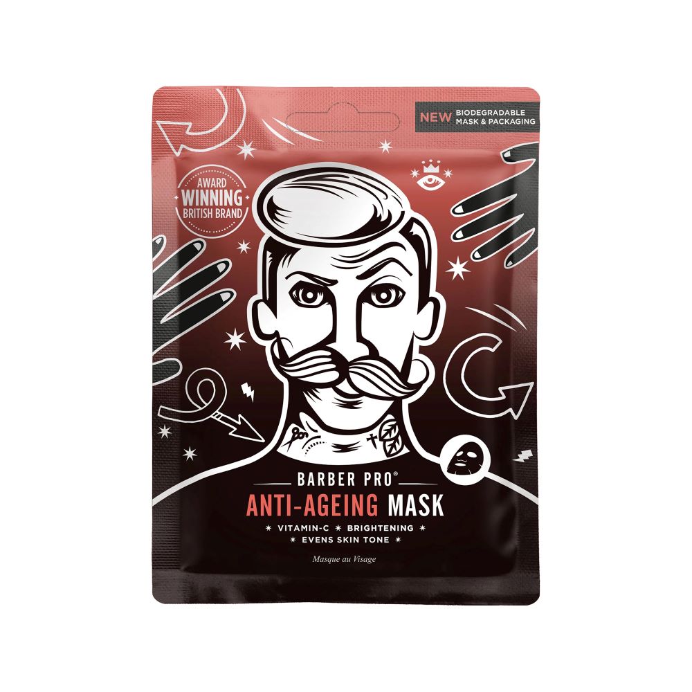 Masca Men Anti-Ageing Vitamin C BarberPro, 30 g, BarberPro