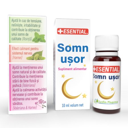Somn usor Esential, 10 ml, Justin Pharma 720393
