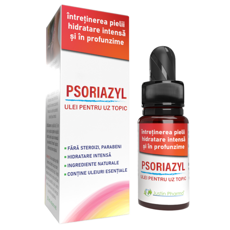 Ulei Psoriazyl, 30 ml, Justin Pharma