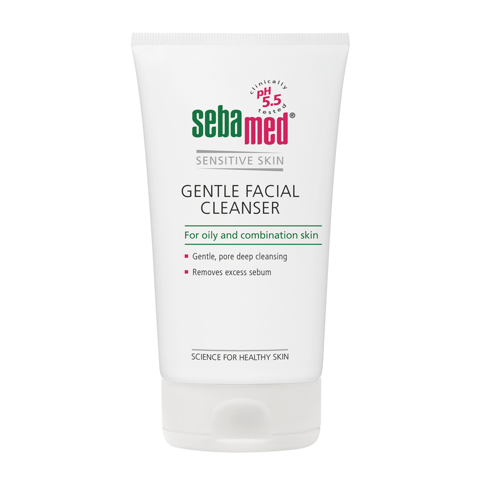 Gel de curatare pentru fata, ten gras si moxt, 150 ml, Sebamed