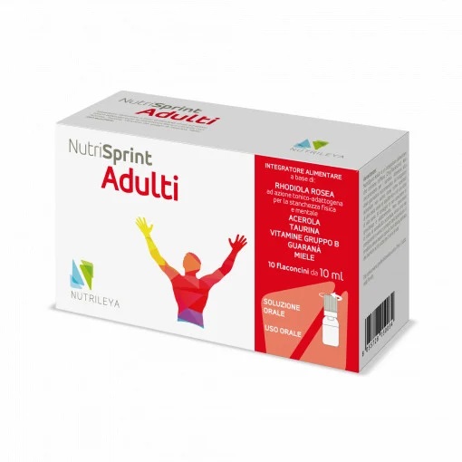 Nutrisprint Adulti, 10 flacoane x 10 ml, Nutrileya