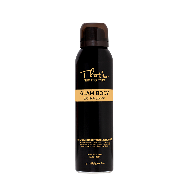 Spuma autobronzanta de corp Glam Body Mousse Extra Dark, 150 ml, That So