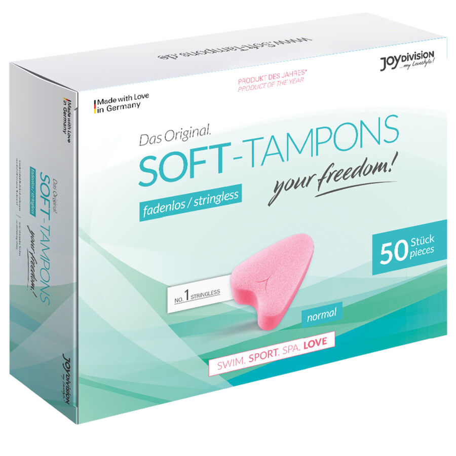 Tampoane tip burete Soft Tampons Original, 50 bucati, JoyDivision