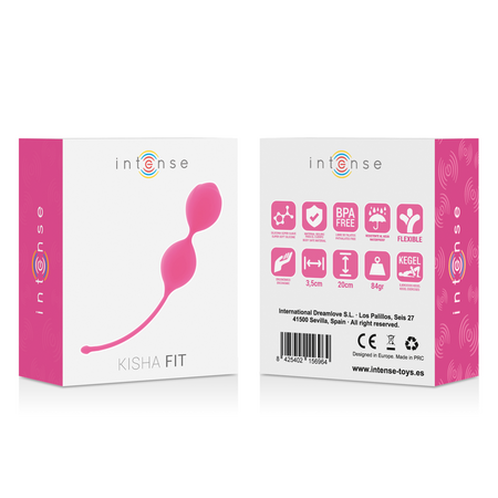 Bile kegel roz Kisha Fit, 1 bucata, Intense 559861