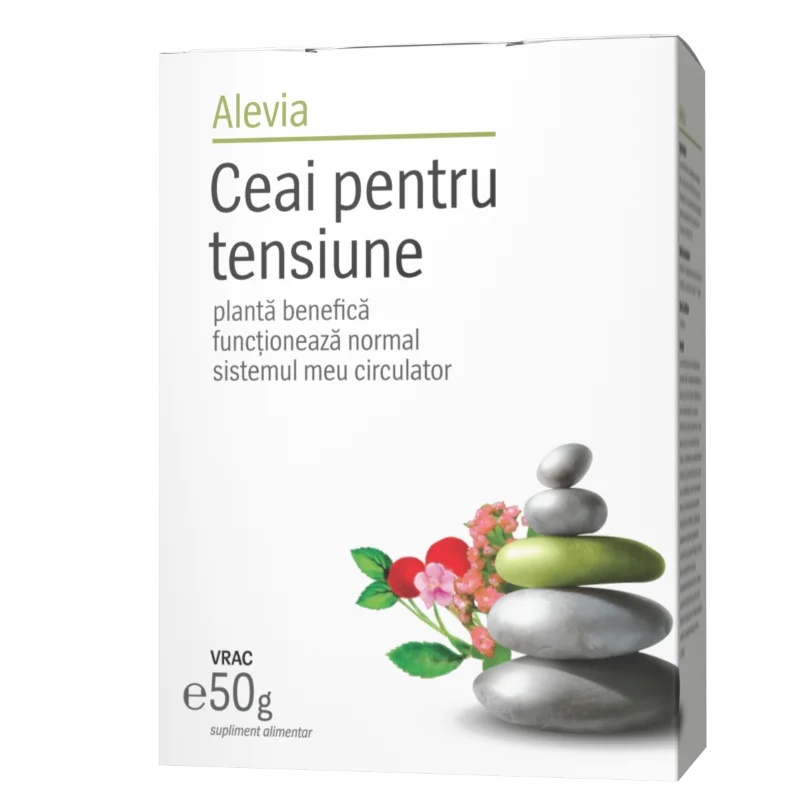 Ceai pentru tensiune, 50 g, Alevia