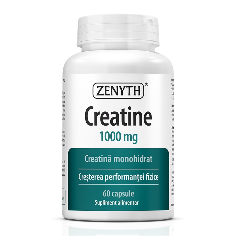 Creatine, 1000 mg, 60 capsule, Zenyth