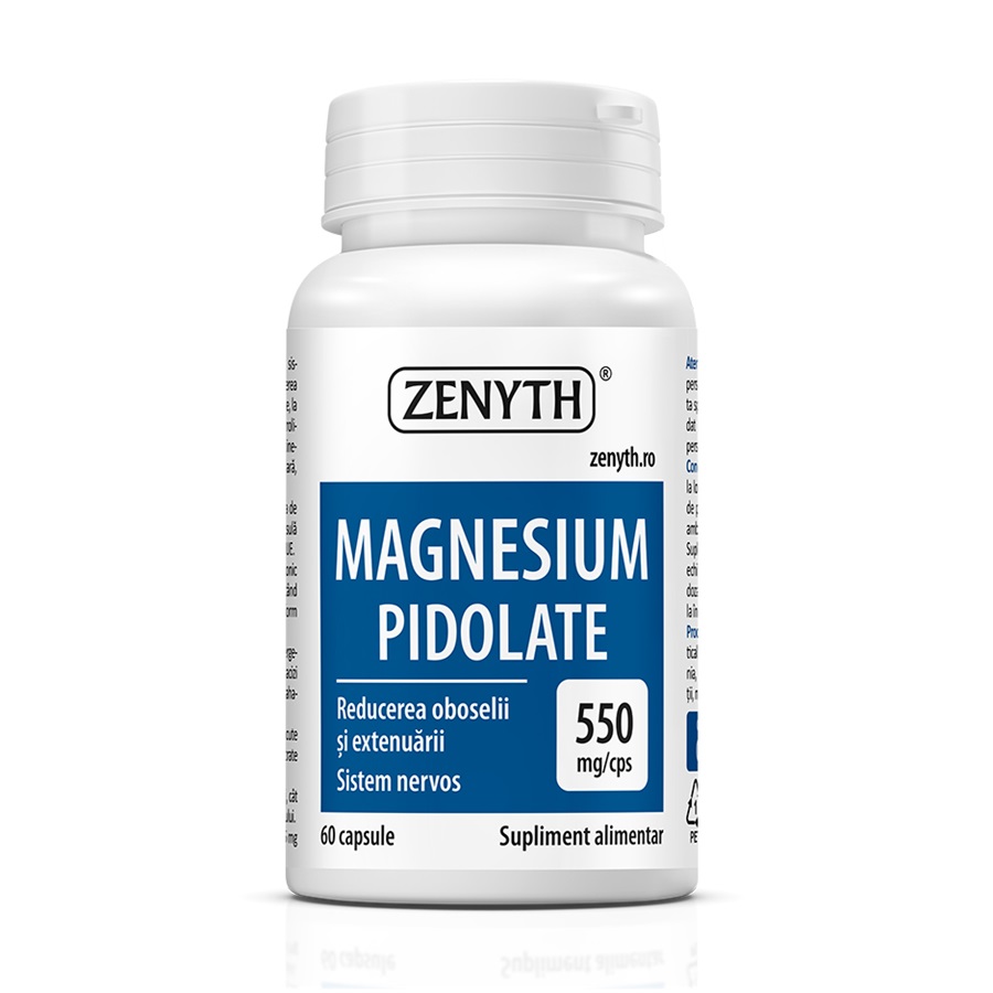 Magnesium Pidolate, 60 capsule, Zenyth