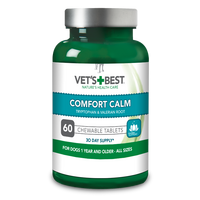 Supliment cu triptofan si radacina de valeriana Comfort Calm, 60 tablete masticabile, Vet's Best
