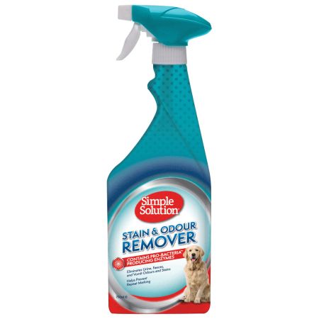 Soluție antipete și mirosuri pentru câini Stain and Odour Remover, 750 ml, Simple Solution