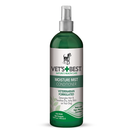 Balsam cu extract de salvie, aloe vera și castravete Moisture Mist, 470 ml, Vet's Best