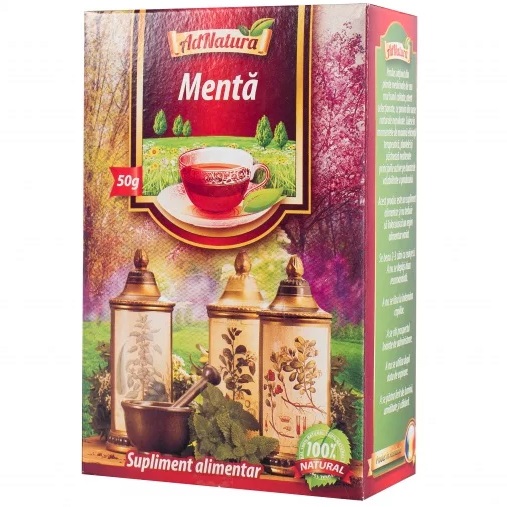 Ceai de menta, 50 g, AdNatura