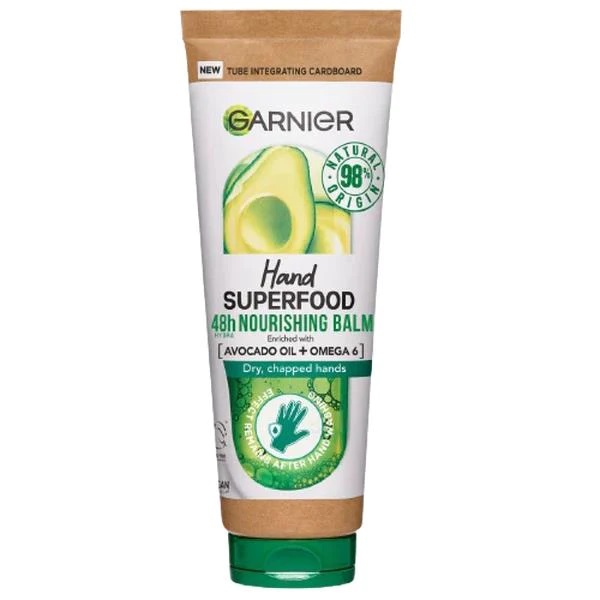 Balsam de maini Body Superfood Avocado + Omega 6, 75 ml, Garnier