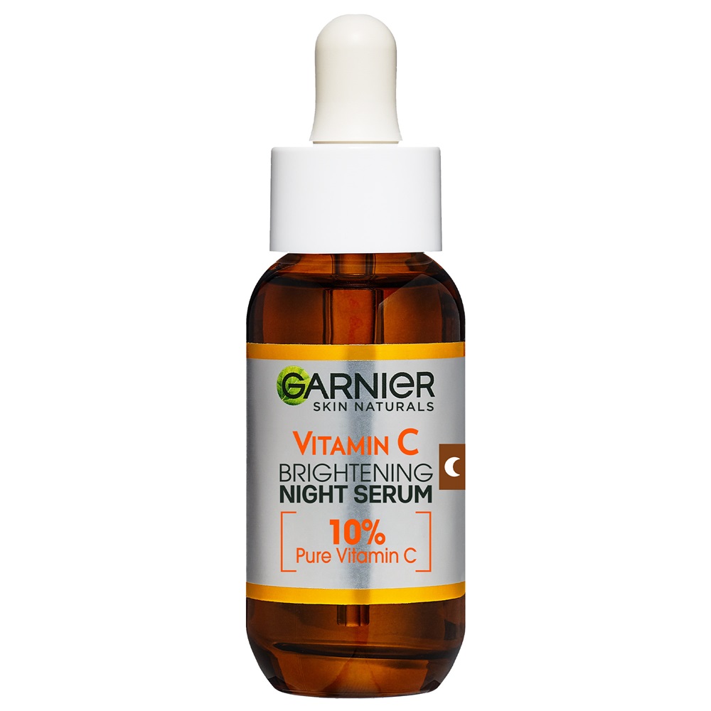 Serum de noapte Skin Naturals cu Vitamina C pura, 30 ml, Garnier