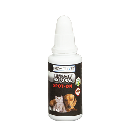 Antiparazitar Ectocid Natural SpotOn, 30 ml, Promedivet