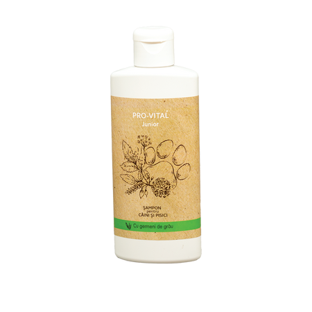 Sampon Pro-Vital Junior cu germeni de grau, 200 ml, Promedivet