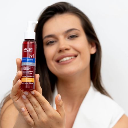 Lotiune impotriva caderii parului Novophane Reactional, 100 ml, Acm 663275