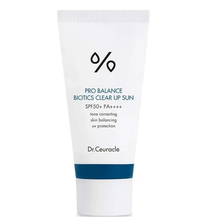 Crema solara SPF50 PA++++ Pro-Balance Biotics, 50 ml, Dr Ceuracle