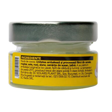 Ulei de cocos presat la rece, 40 ml, Solaris 662123