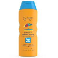 Emulsie plaja rezistenta la apa cu galbenele SPF 20, 200 ml, Cosmetic Plant