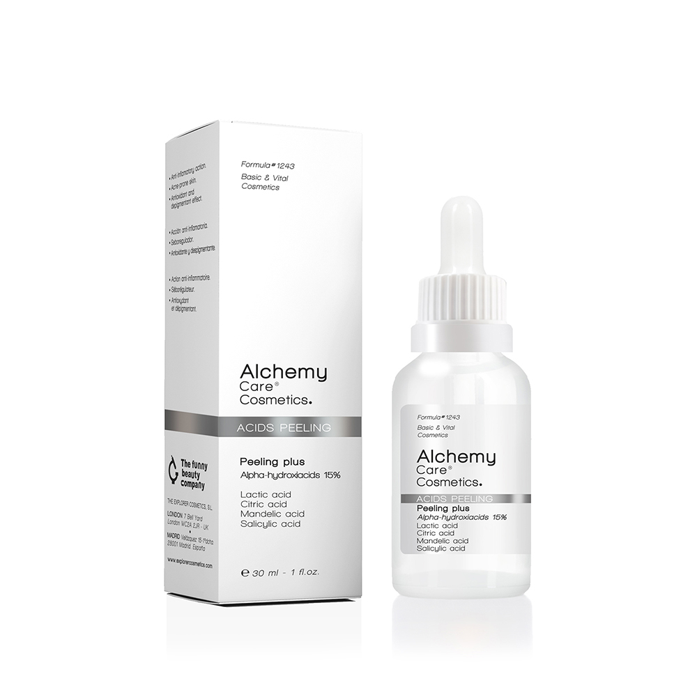 Ser exfoliant pentru fata Peeling Plus, 30 ml, Alchemy