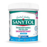 Dezinfectat pudra pentru indepartarea petelor, rufe albe, 450 g, Sanytol