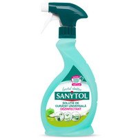 Solutie de curatat universala dezinfectant cu mar verde, 500 ml, Sanytol