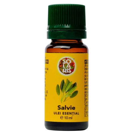 Ulei esential de salvie, 10 ml, Solaris