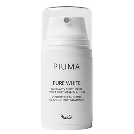 Pasta de dinti Pure White, 75 ml, Piuma