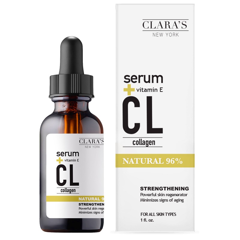 Ser facial pentru regenerarea pielii, 30 ml, Clara's New York