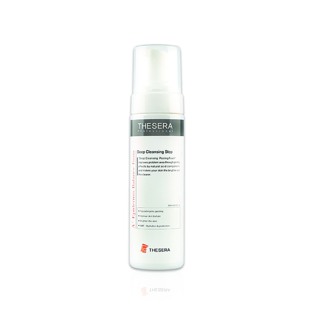 Produs de curatare tip spuma pentru peeling Epidermis Balance, 200 ml, Thesera