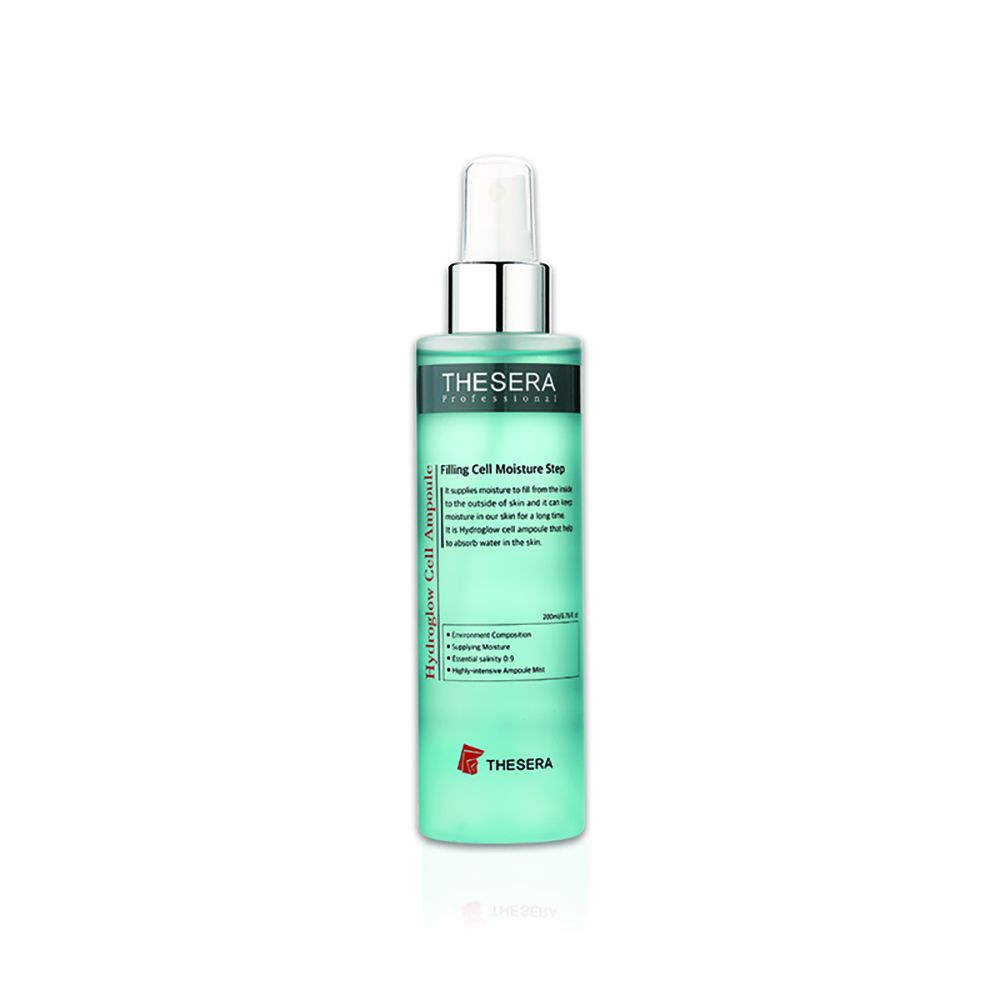 Fiole tip spray cu efect hidratant Hydroglow Cell Ampoule, 200 ml, Thesera