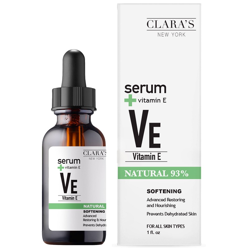 Ser pentru ten cu Vitamina E, 30 ml, Clara's New York