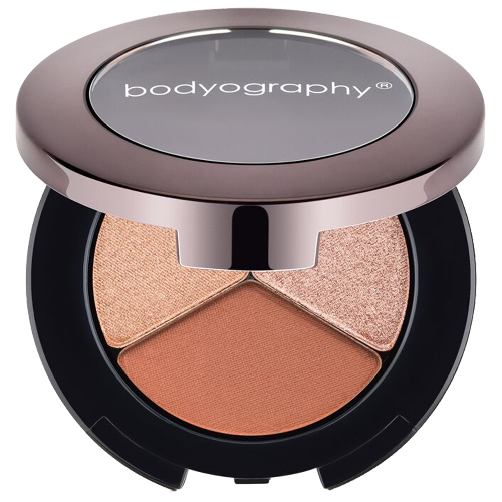 Fard de pleope Expressions Trio Warm Brown, True Gold, Rose Gold, Bodyography